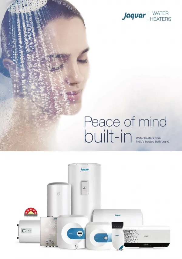 Jaquar Water Heaters Catalogues