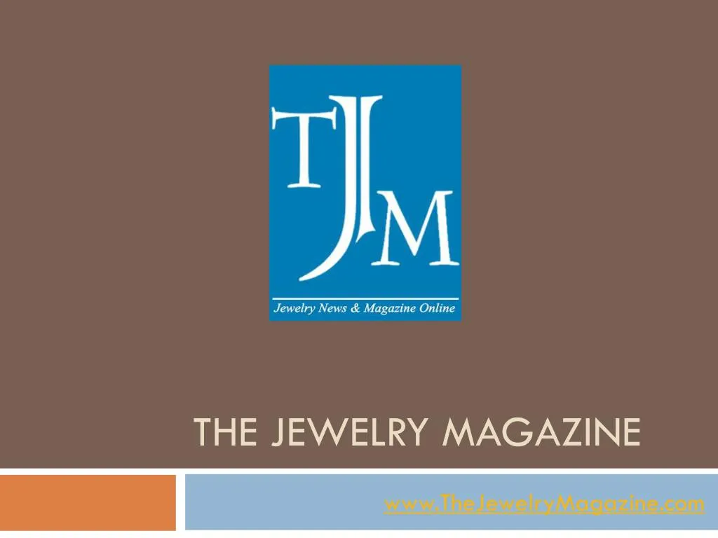 the jewelry magazine