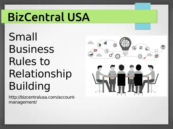 Small Business Rules to Relationship Building