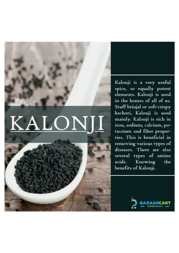 Interesting Facts & Benefits You Didn't Know About Kalonji