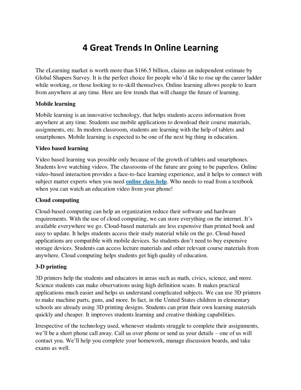 4 great trends in online learning