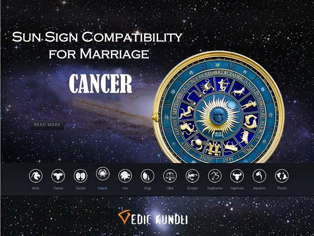 sun sign compatibility for marriage