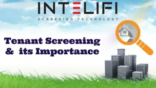 Tenant Screening & its Importance - slide 1