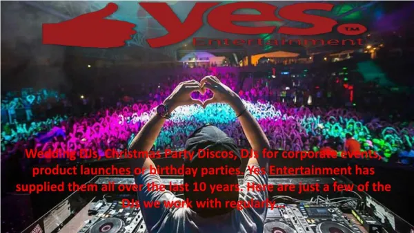Djs Hire for Your Corporate Events in London