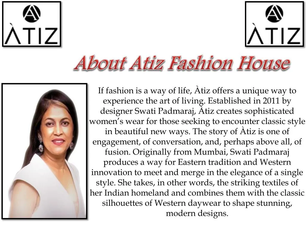about atiz fashion house