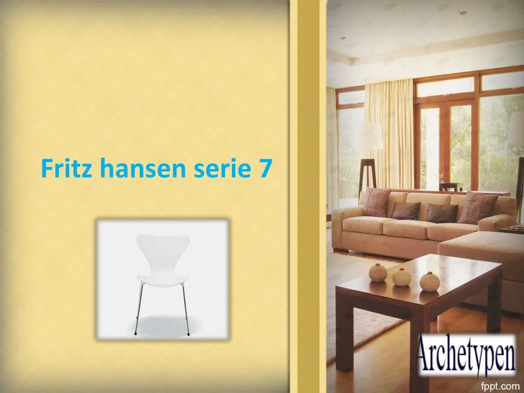 fritz hansen serie 7