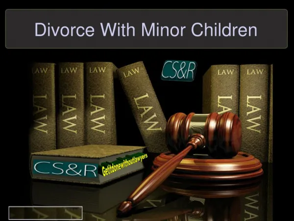 Divorce with Child Online Package at getitdonewithoutlawyers.com