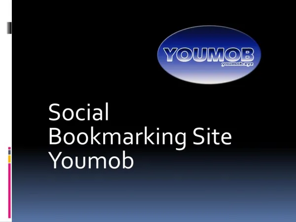 Social bookmarking site Youmob