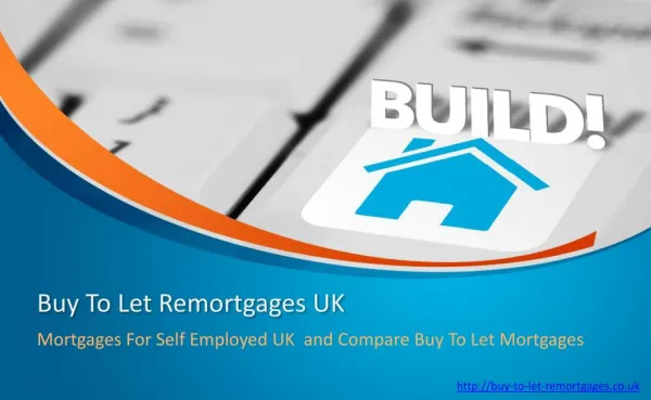 Compare Buy To Let Mortgages in UK