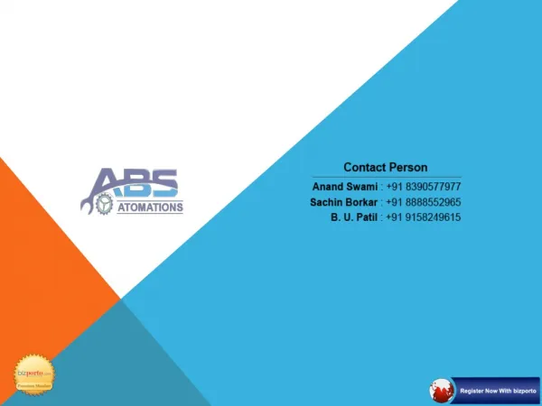 ABS Automations | Manufaturer in Pune