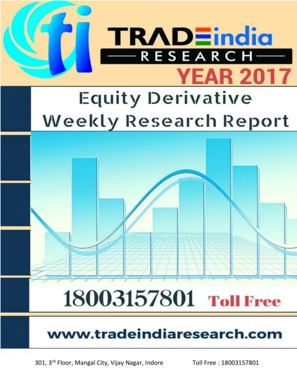 Weekly Derivative Prediction Report By tradeIndia Research
