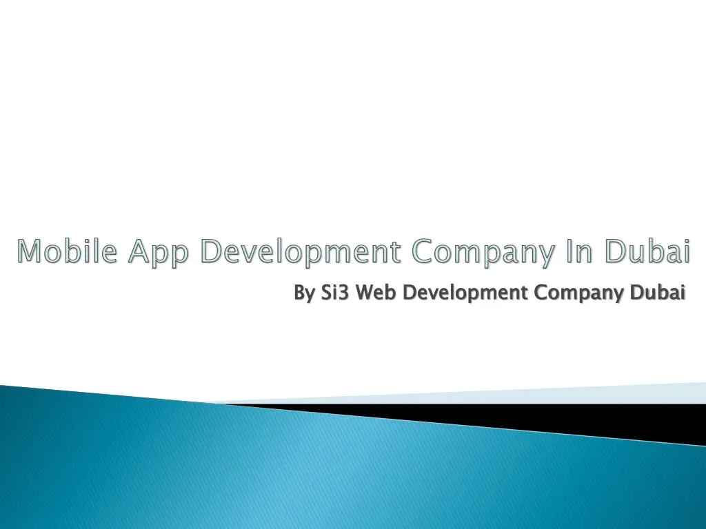 mobile app development company in dubai