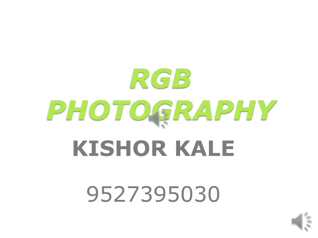 rgb photography