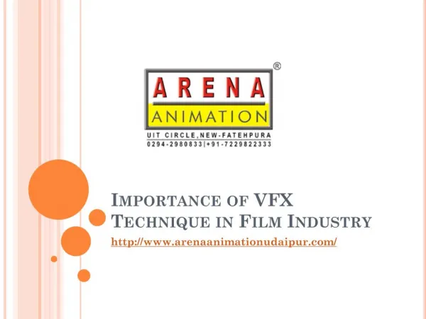 Importance of VFX Technique in Film Industry