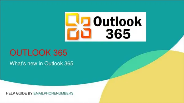 What's new in Outlook 365