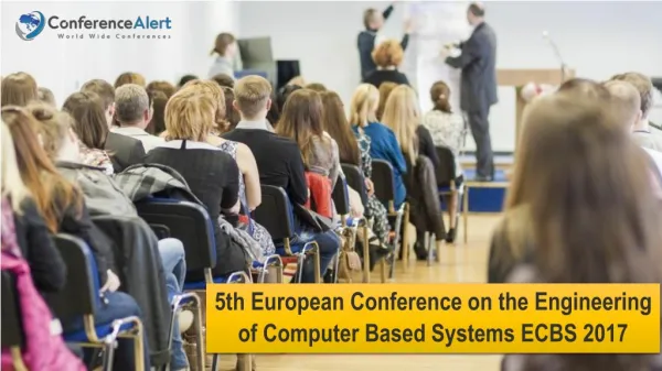 5th European Conference on the Engineering of Computer Based Systems ECBS 2017