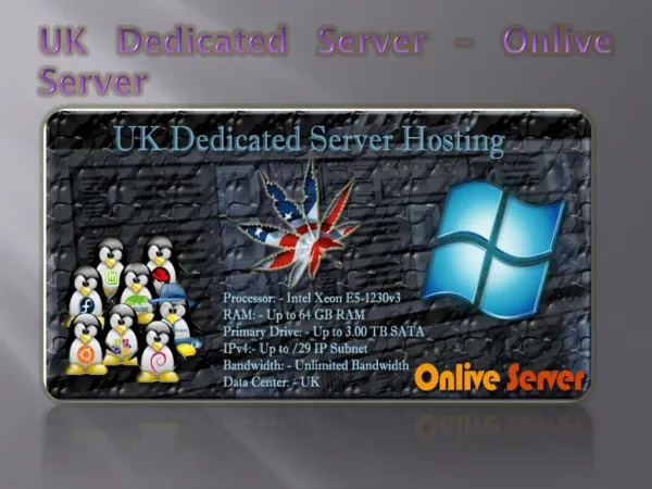 UK Dedicated Server - Onlive Server