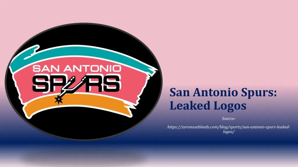 san antonio spurs leaked logos