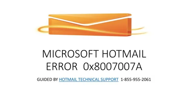 Microsoft-hotmail-error0x8007007A