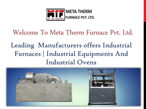 Hot Air Oven Manufacturers In India