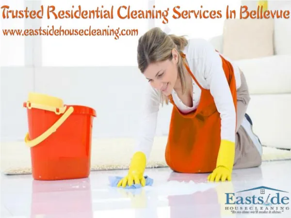 Trusted Residential Cleaning Services In Bellevue