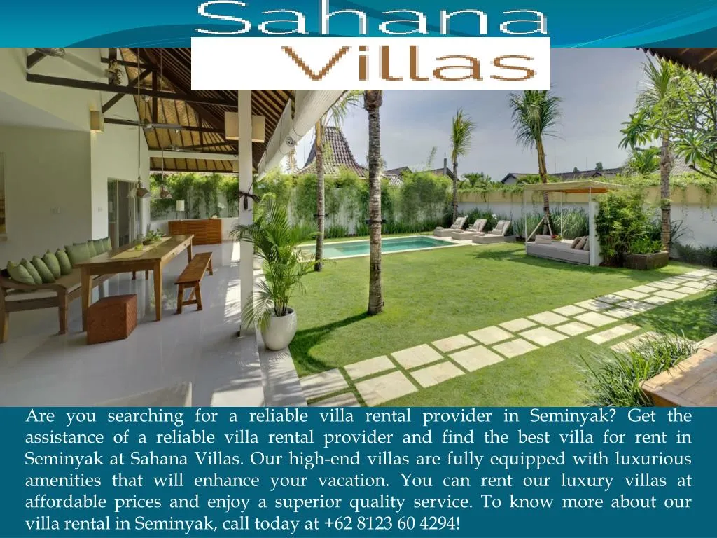 are you searching for a reliable villa rental