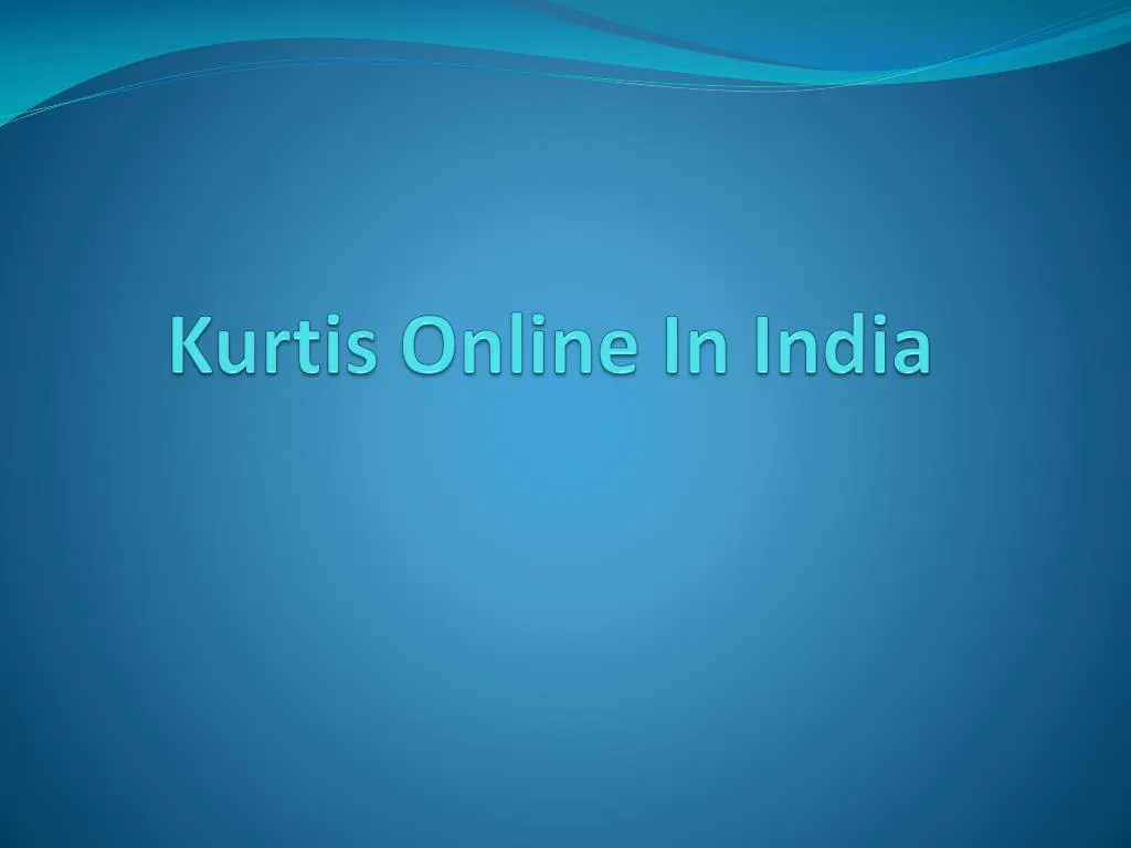 kurtis online in india