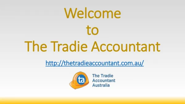 Get best Accounting Services at The Tradie Accountant Australia