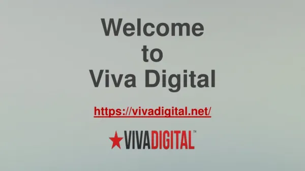 Graphic Design or Branding at Viva Digital