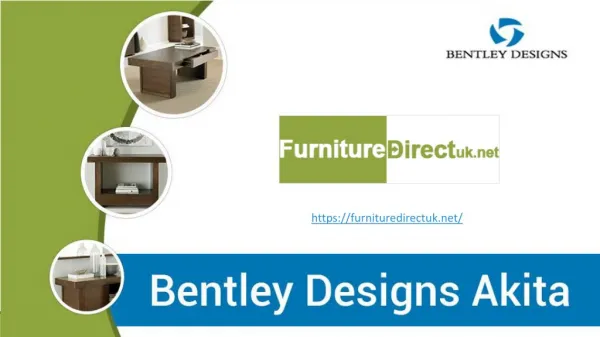 Bentley Designs Akita Walnut- at Furniture Direct UK