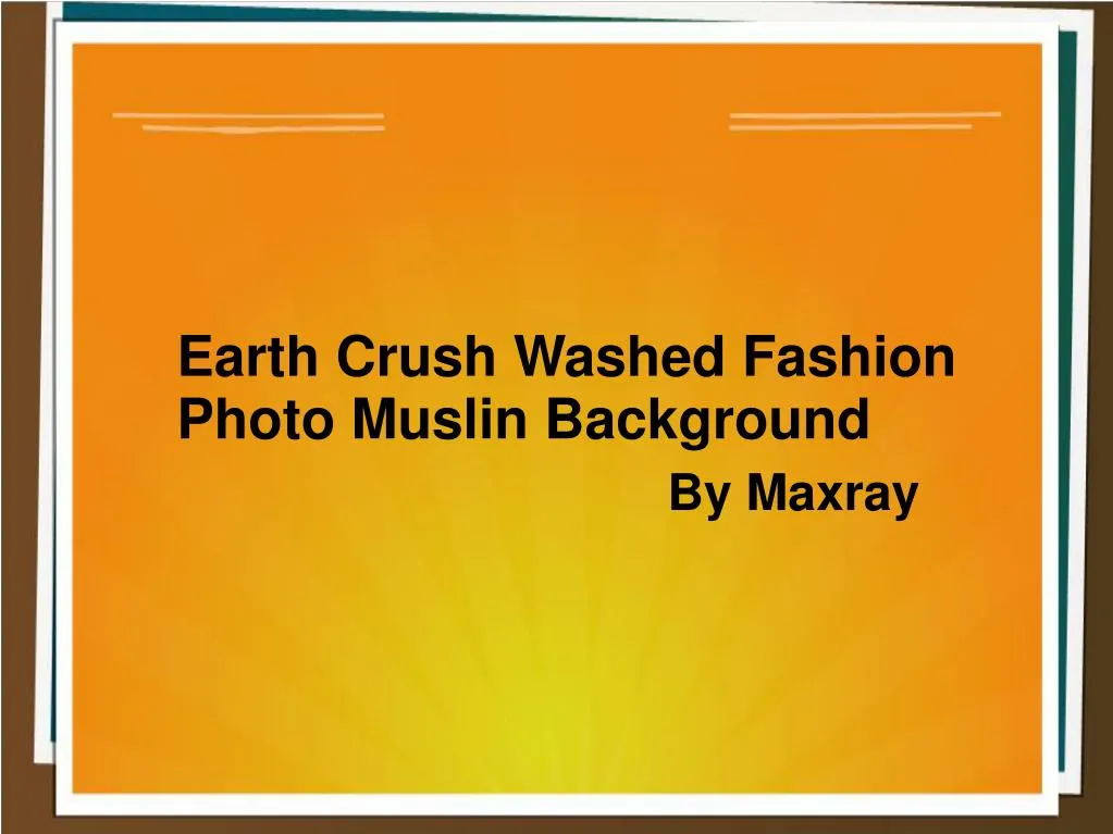 earth crush washed fashion photo muslin background