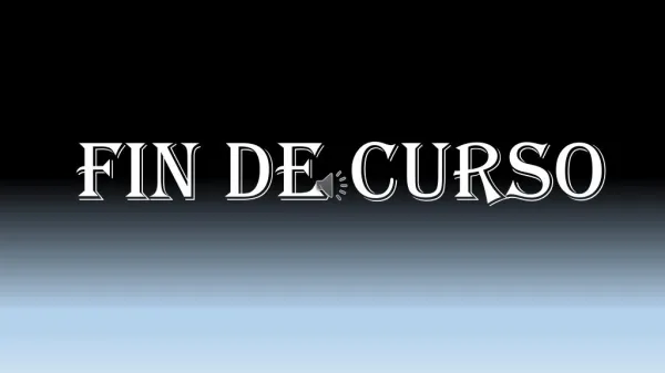 fin de curso
