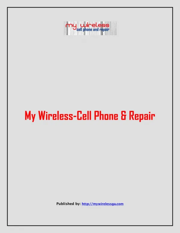 My Wireless-Cell Phone & Repair