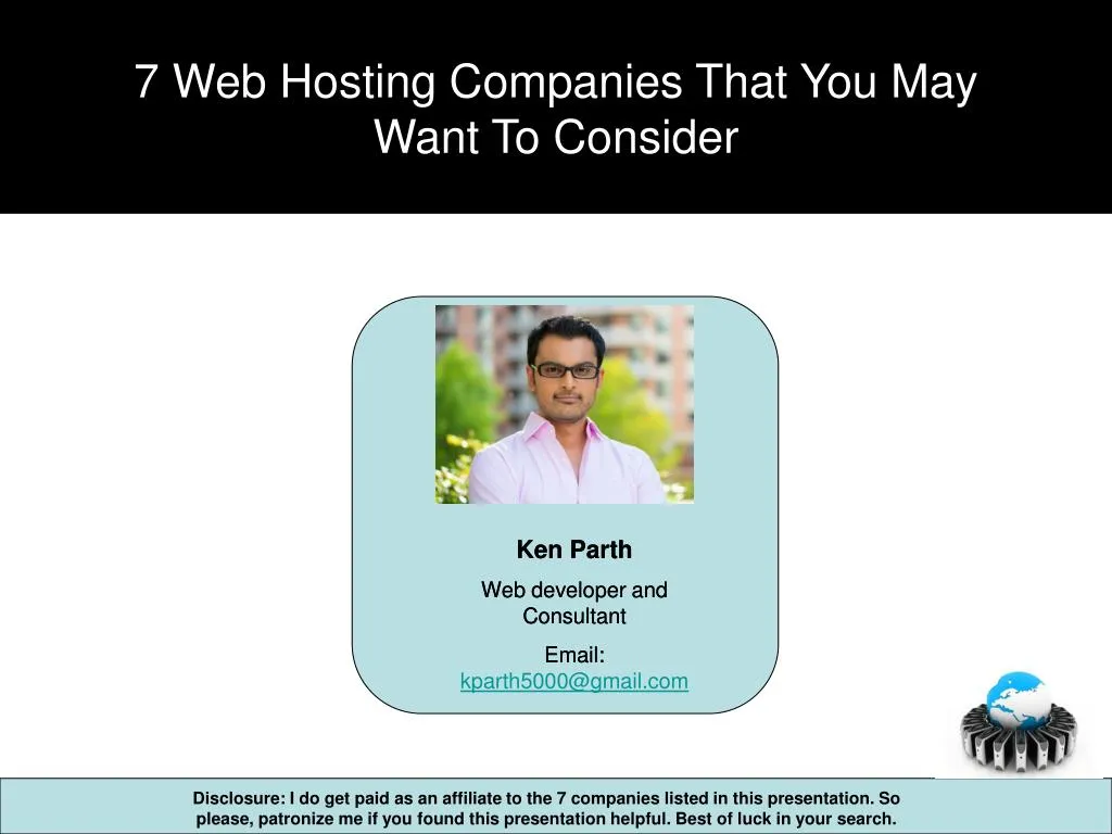 7 web hosting companies that you may want to consider