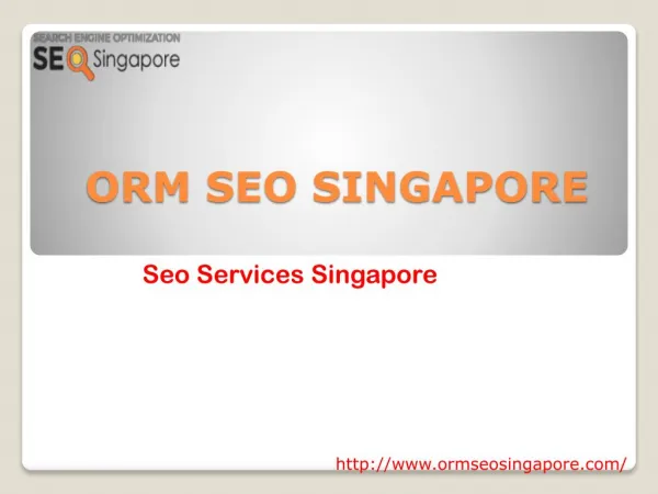 SEO Services Singapore