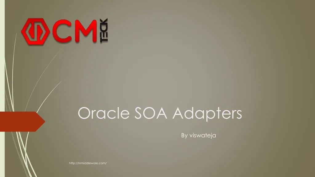 oracle soa adapters