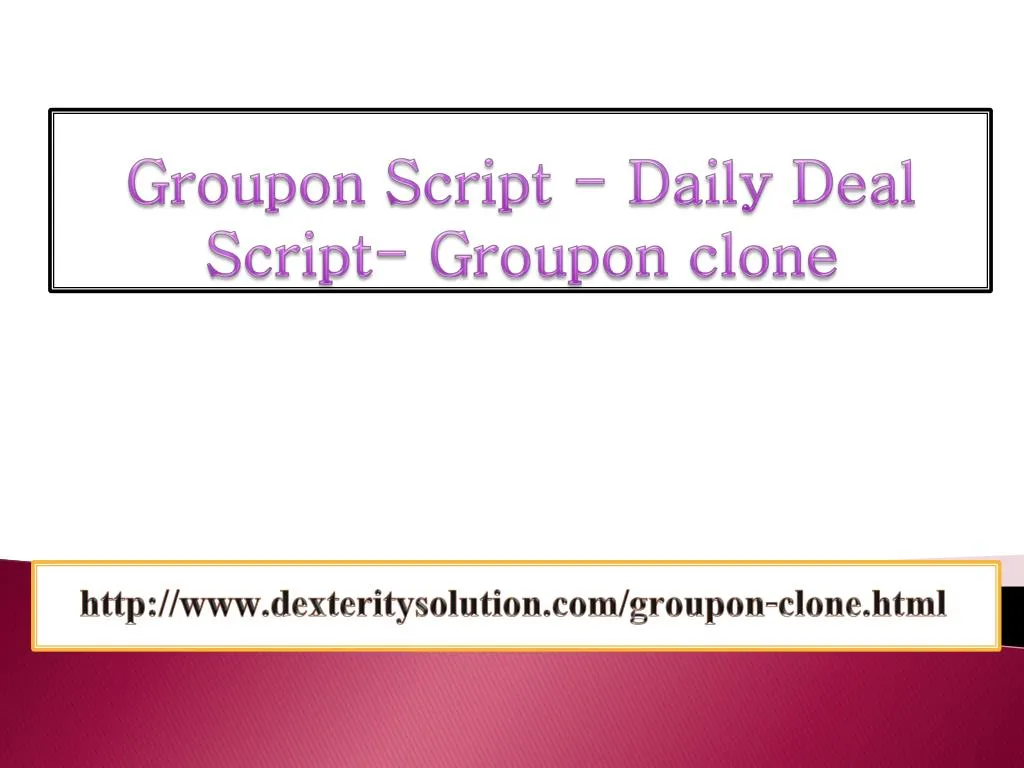 groupon script daily deal script groupon clone