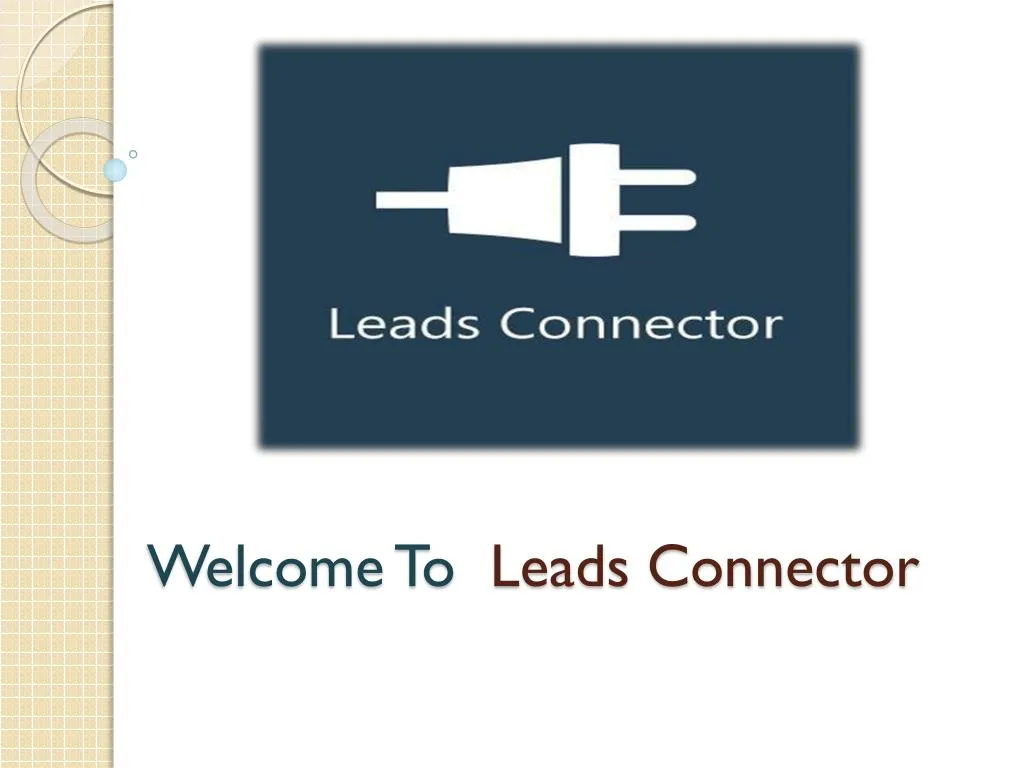 welcome to leads connector