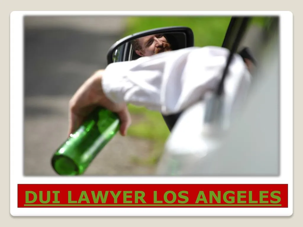 dui lawyer los angeles