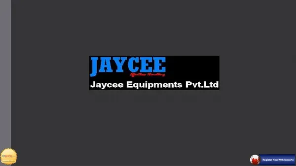Jaycee Equipments Pvt. Ltd. is Best Industrial Equipment manufacturer in Pune.