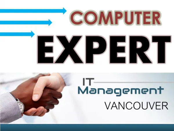 Computer Expert | Managed it Vancouver