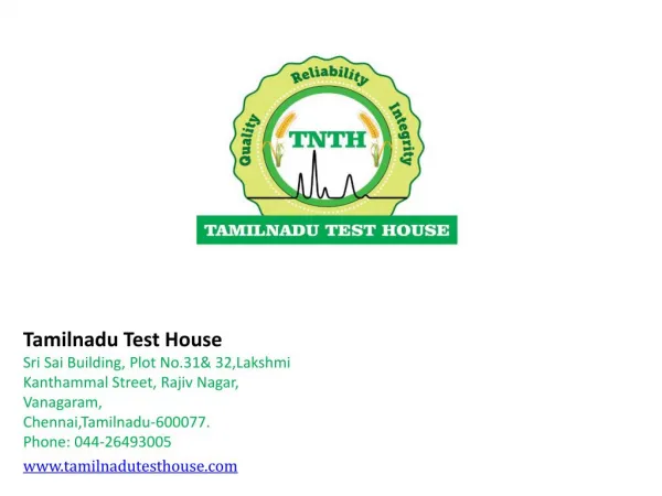 Best Microbiology Testing labs in Chennai