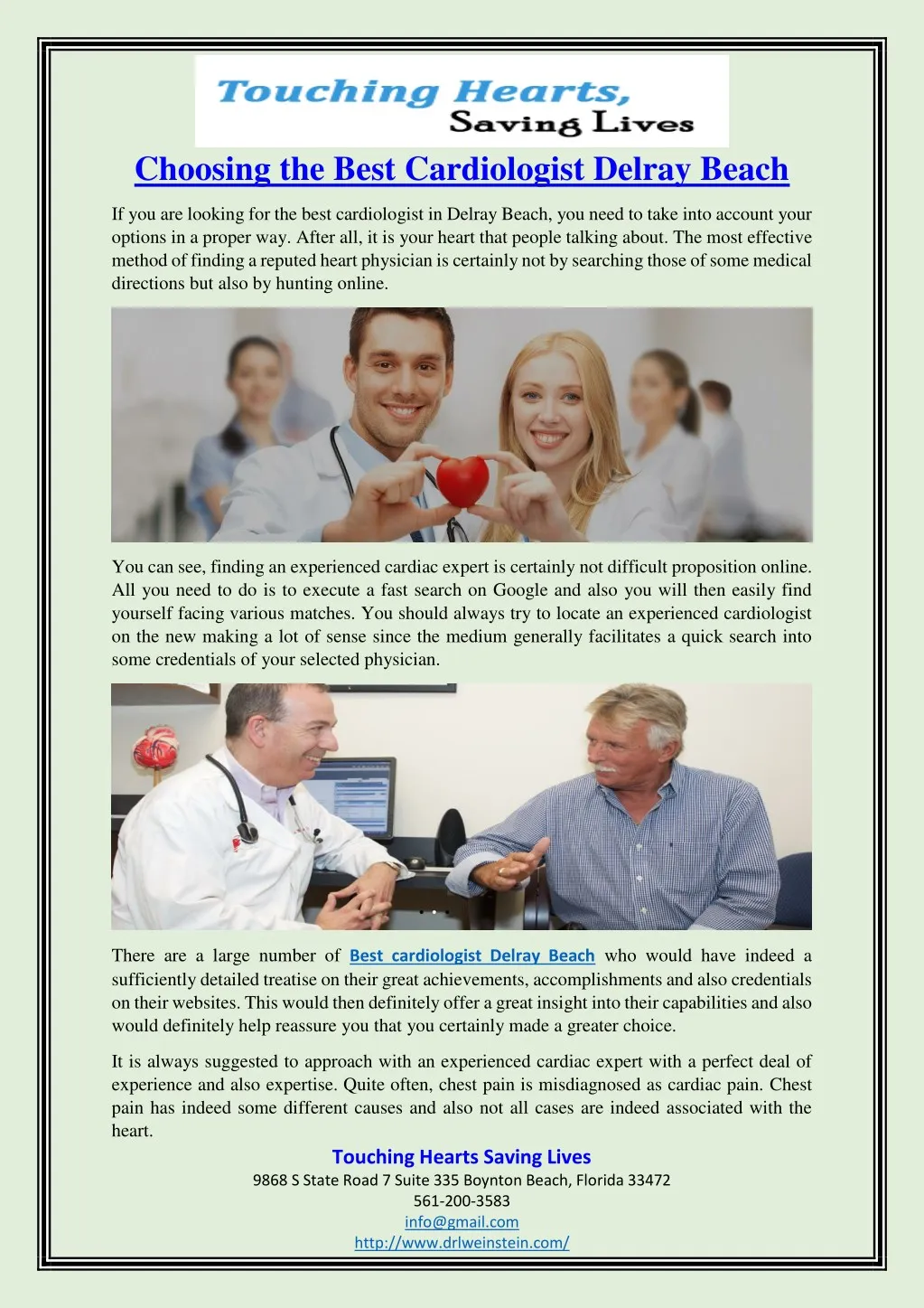 choosing the best cardiologist delray beach