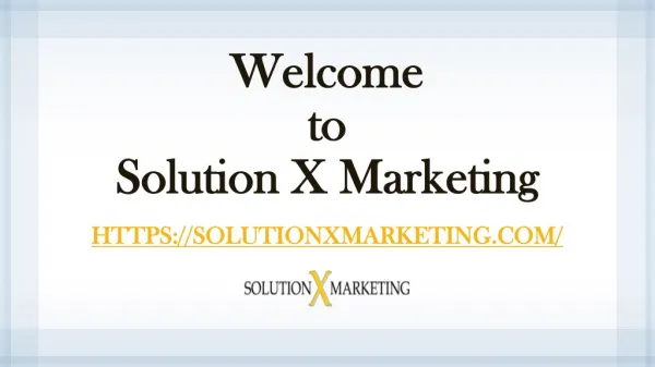Solution X Marketing | Printing Services in San Francisco