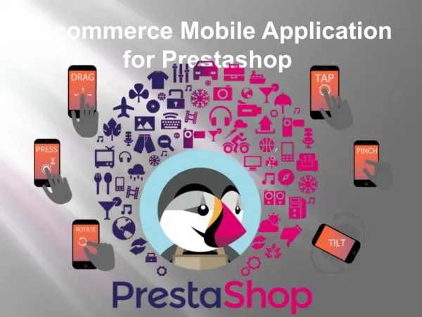 Mobile Application Development for PrestaShop
