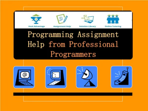 Programming Assignment Help from Professional Programmers