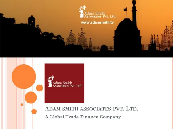 Trade Finance News Trends By Adam Smith Associates Pvt Ltd