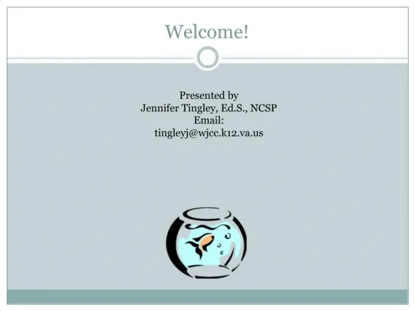 Welcome