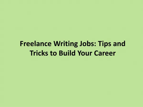 freelance academic writing jobs online