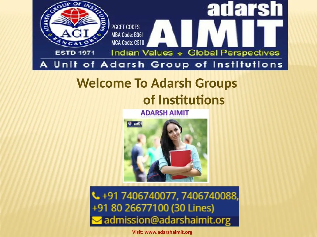 welcome to adarsh groups of institutions